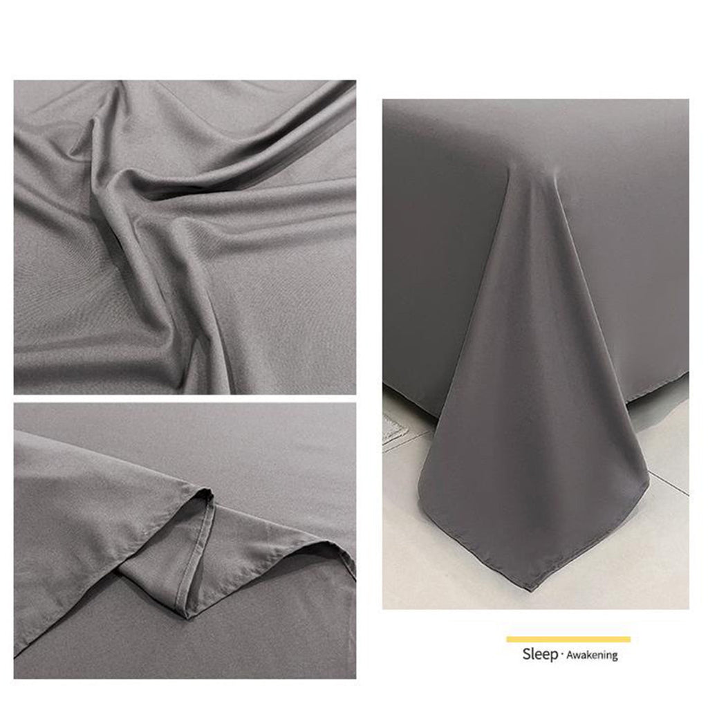 Waterproof Bed Flat Sheet ,Best Season Cotton Sheet-Long Staple Cotton Sheets Set, Soft Cotton Bed Sheets,Reusable Washable Mattress Protector Sheet, Furniture Cover for Bedding,Couch Black